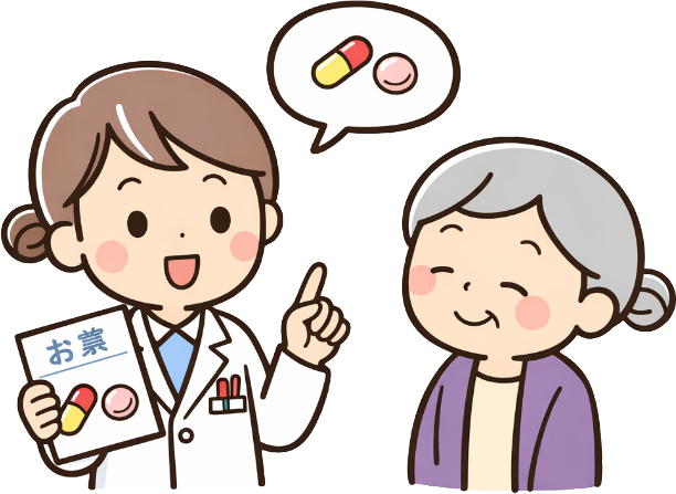 4-3. 薬が合っているか定期的にチェックする｜港北区薬剤師会